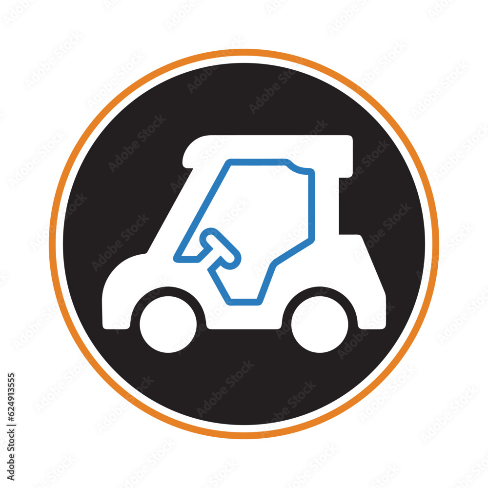 Golf cart, Golf, Buggy car, Game golf cart icon Golf cart, Golf, Buggy car, Game golf cart icon