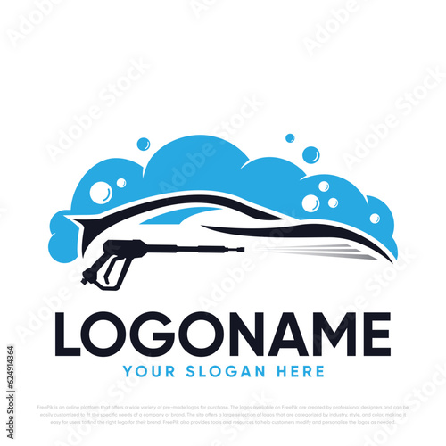 Car Cleaning Logo Design