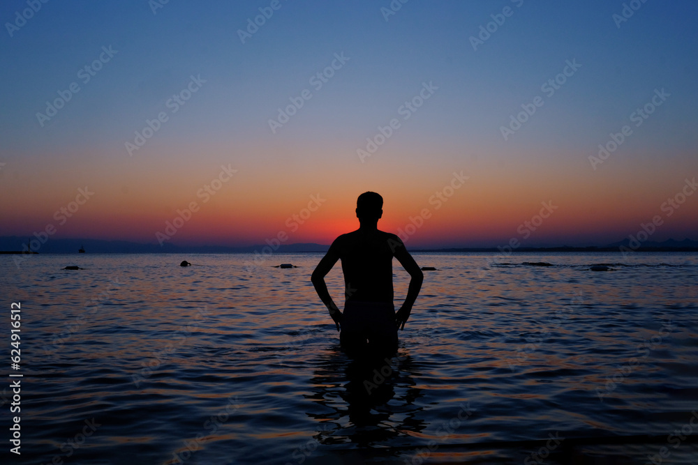 person on the beach person on the beach