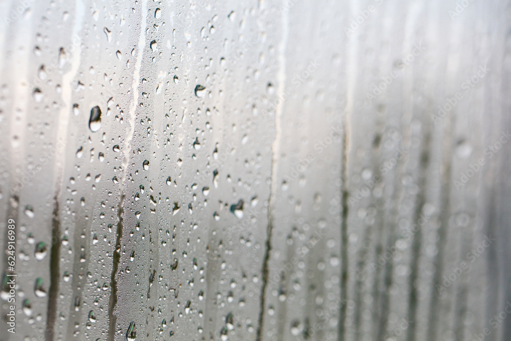 Abstract background of dew and condensate water on the window. Drops of Water, Wet Rain Splash - Isolated Transparent Background Abstract background of dew and condensate water on the window. Drops of Water, Wet Rain Splash - Isolated Transparent Background