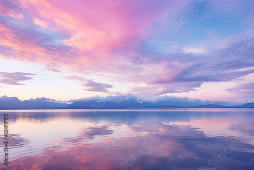 Pastel Cloud Serenity, Transparent background. generative AI © Tor Gilje