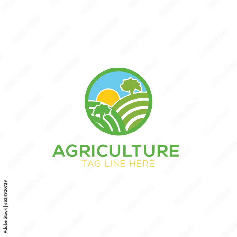 agriculture logo design template
agriculture logo design template