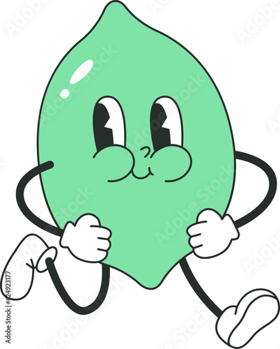 Lime Funny Character