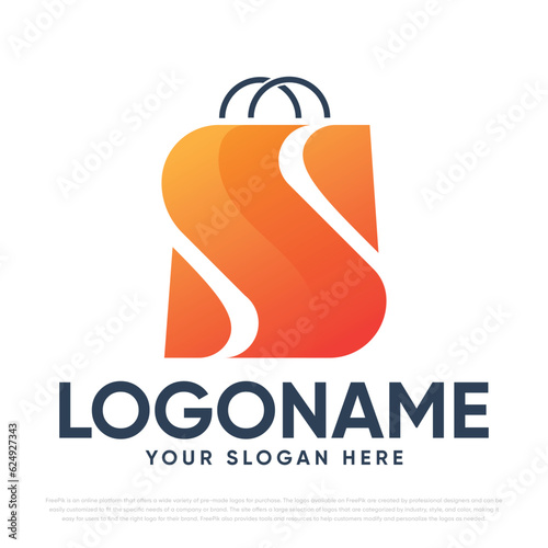 S Shop Logo Design