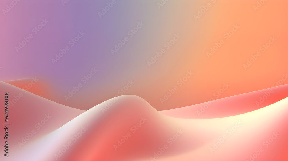 abstract background pastel gradients waves, generative ai abstract background pastel gradients waves, generative ai