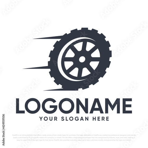 wheel logo design