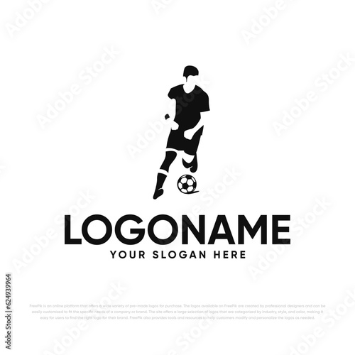 Soccer Player Logo Design