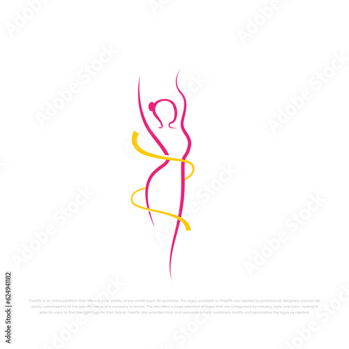 Slim Girl Logo Design