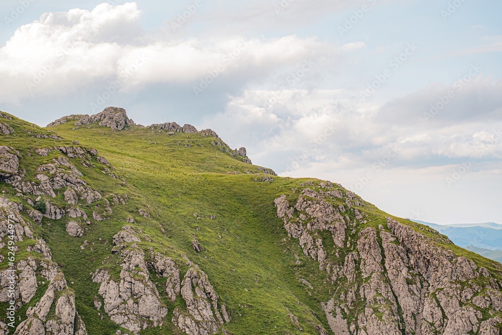 landscape with sky and clouds