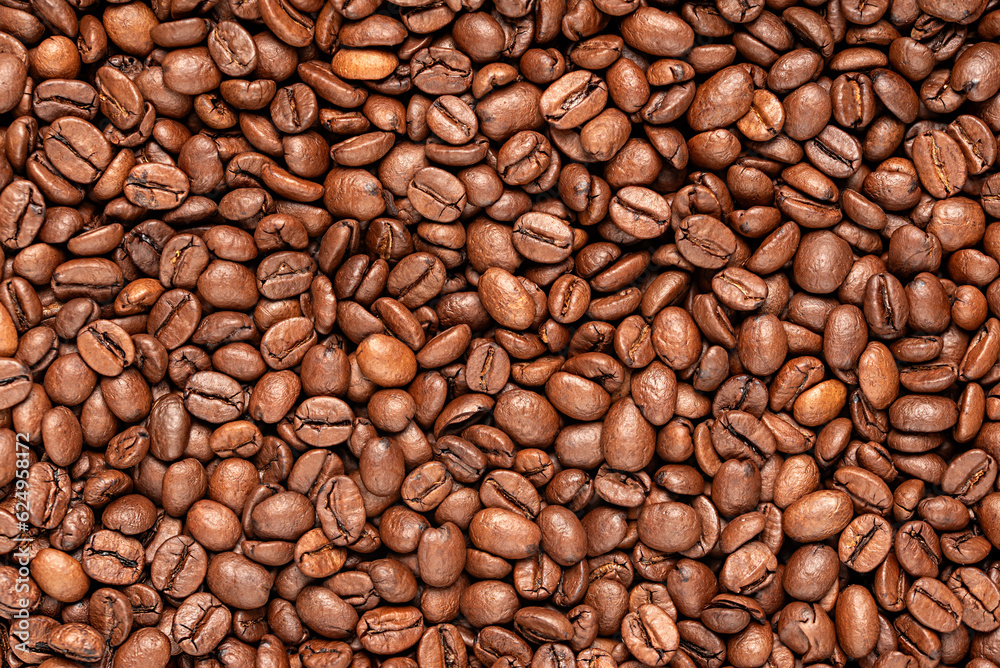 Macro blank photography of roasted coffee beans, fresh, pattern, background, arabic, textured, roast, freshness, space Macro blank photography of roasted coffee beans, fresh, pattern, background, arabic, textured, roast, freshness, space