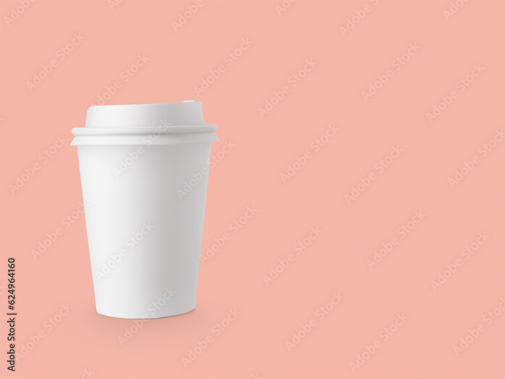 Coffee takeaway packaging container mockup Coffee takeaway packaging container mockup