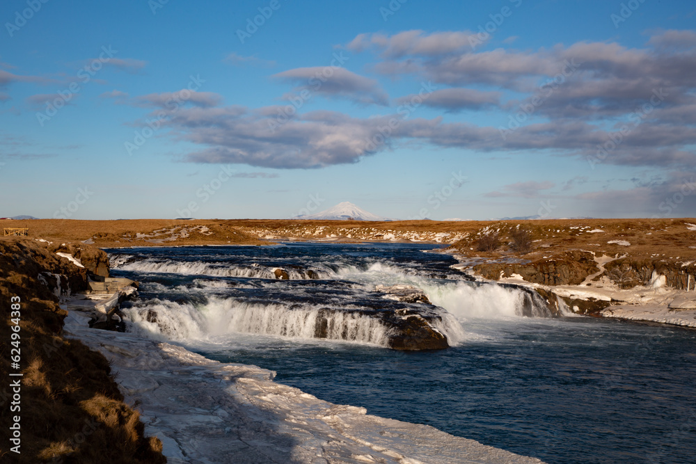  Ægissíðufoss Waterfall in Iceland
