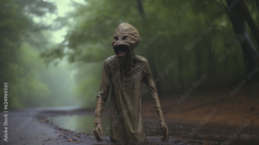 Alien Enigma: Mysterious Creature from Another World Generative AI Alien Enigma: Mysterious Creature from Another World Generative AI