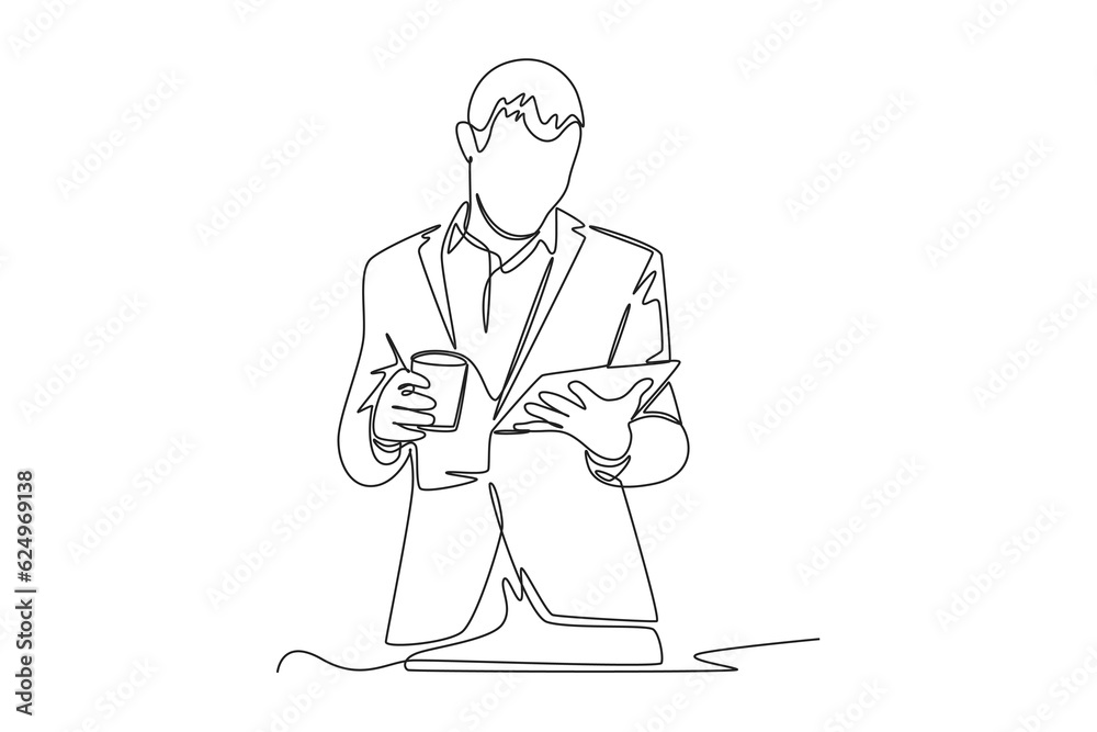 Single one line drawing concept of productivity boosting. Continuous line draw design graphic vector illustration. Single one line drawing concept of productivity boosting. Continuous line draw design graphic vector illustration.