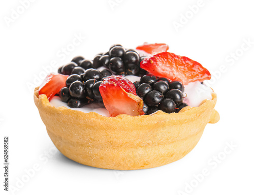 Sweet berry tartlet with fr...