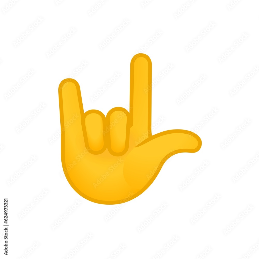 Fototapeta premium All type of hand emojis, gestures, stickers, emoticons flat illustration symbols set, collection. Hands, handshakes, muscle, finger, direction, like, unlike, fingers collection, illustration vector 