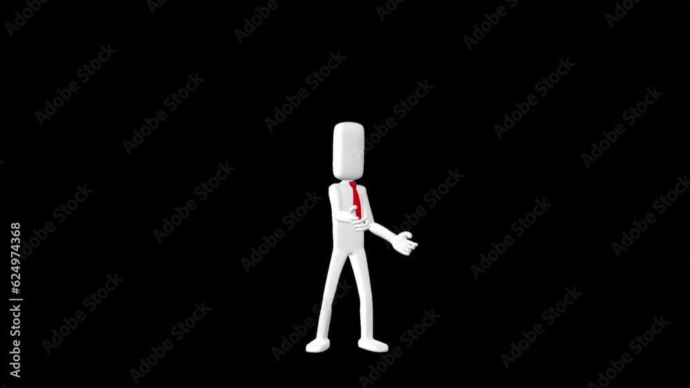 Poseman Businessman Angry Talk animation Poseman Businessman Angry Talk animation