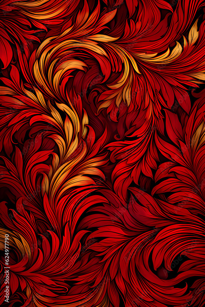 seamless floral pattern, generative ai seamless floral pattern, generative ai