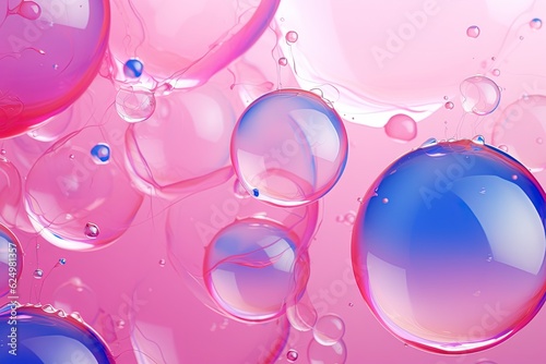 Abstract Dynamic Spectrum of Colors Abstract Background, Colorful luxury bubble silk,Holographic Neon Fluid Waves