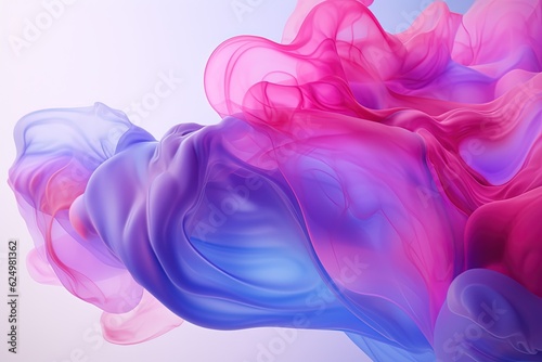 Abstract Dynamic Spectrum of Colors Abstract Background, Colorful luxury bubble silk,Holographic Neon Fluid Waves