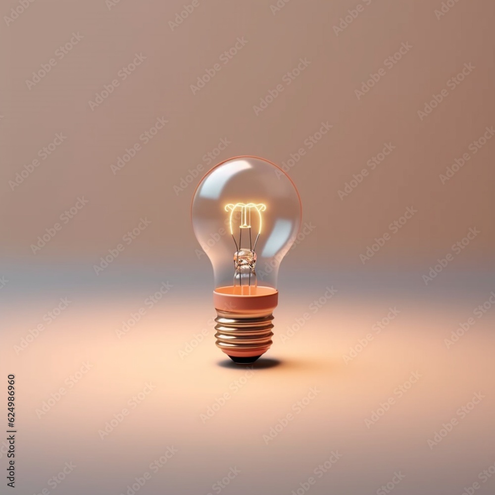 Blub night lamp energy elektric, AI Generated Blub night lamp energy elektric, AI Generated