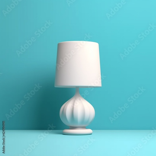 Night lamp bedroom decoration, AI Generated