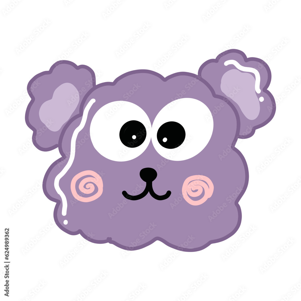 cute little purple dog cute little purple dog