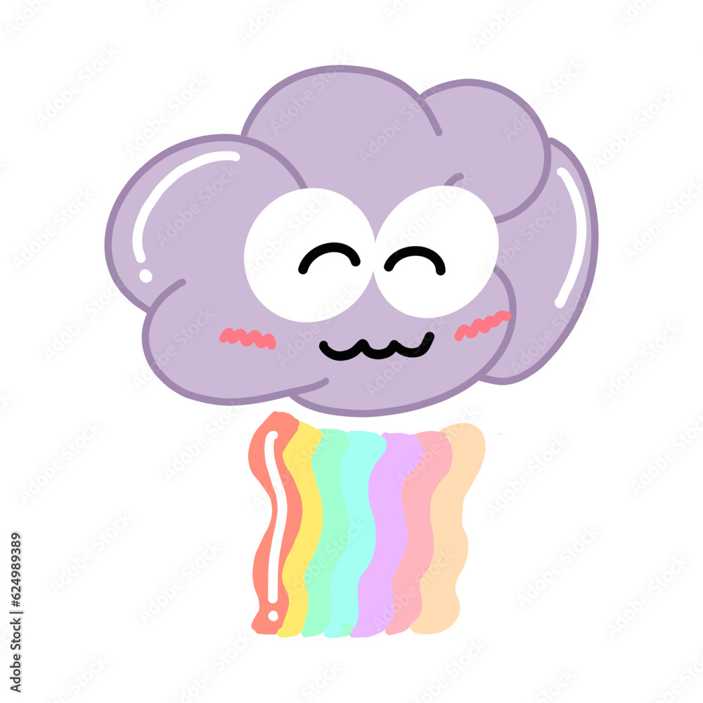 purple clouds with rainbow purple clouds with rainbow