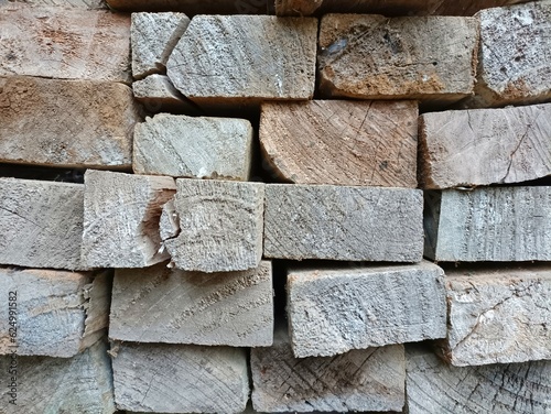 Pile of cutting woods.