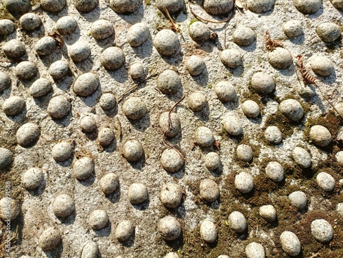 Full frame shot of patterned of sidewalk