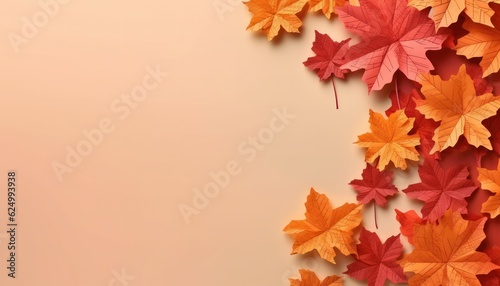 autumn leaf paper craft