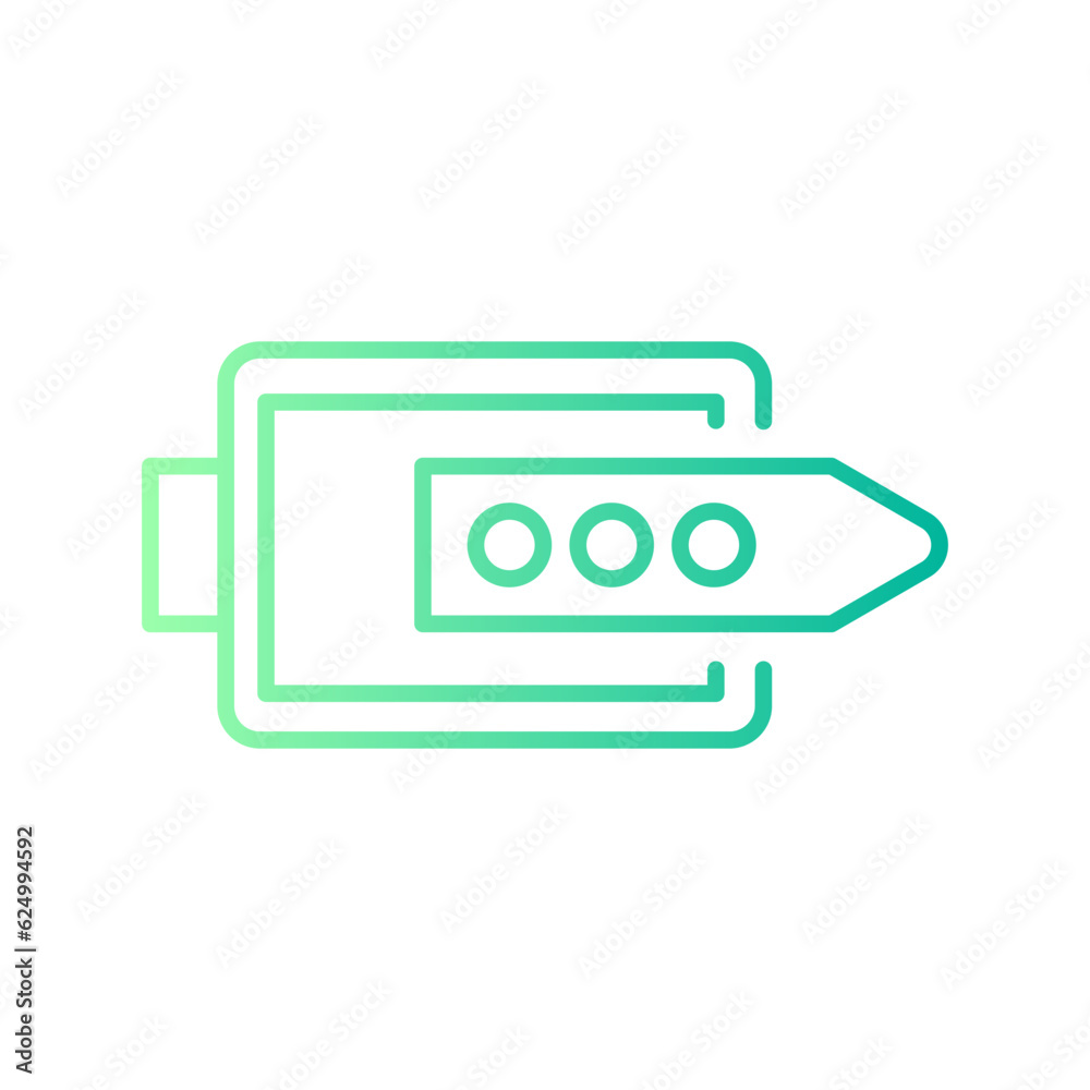 belt gradient icon belt gradient icon