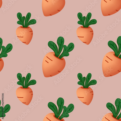 background about carrot and orange
