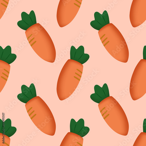 background about carrot and orange