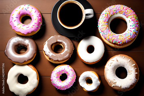coffee and donuts,GenerativeAI, 생성형, 인공지능
