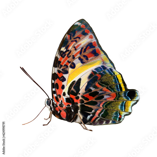 Photography Beautiful butterfly isolated on white background.