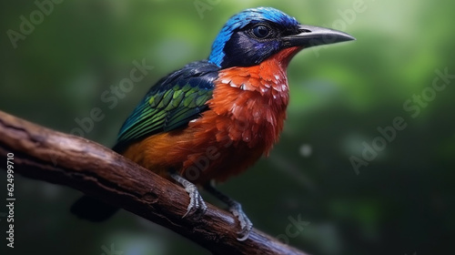 red billed kingfisher HD 8K wallpaper Stock Photographic Image 