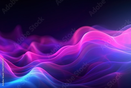 abstract futuristic background with gold PINK blue glowing neon moving high speed wave lines and bokeh lights. Data transfer concept Fantastic wallpaper