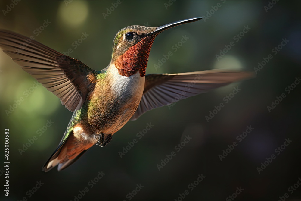 Fototapeta premium Hummingbird flying