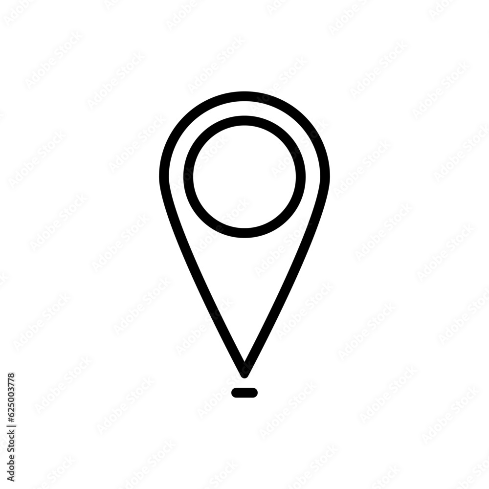 pin location icon vector design templates pin location icon vector design templates