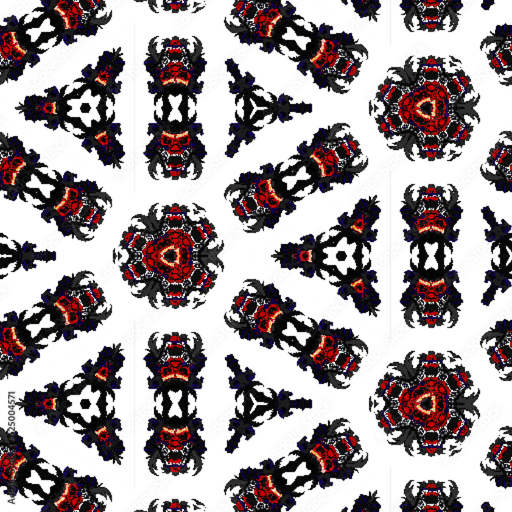 pattern with demon