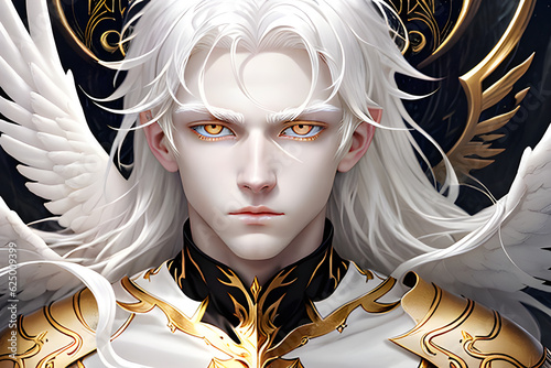 knight of angel-guy. Generative AI