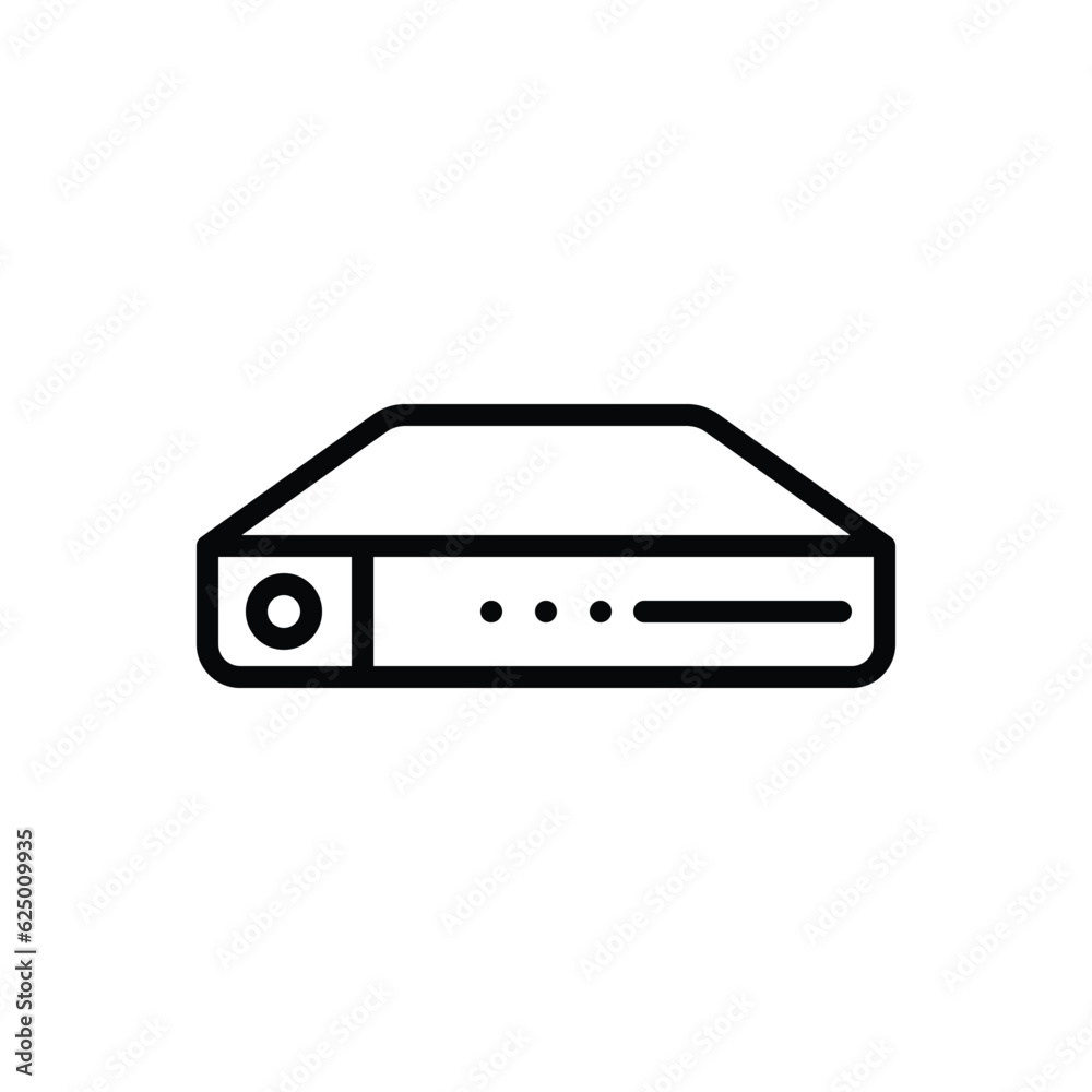 Obraz premium Black line icon for drive 