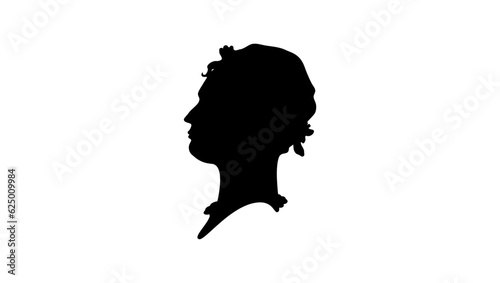 Jane Austen silhouette