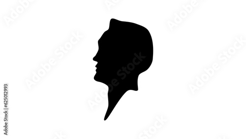 Sir Alexander Fleming silhouette