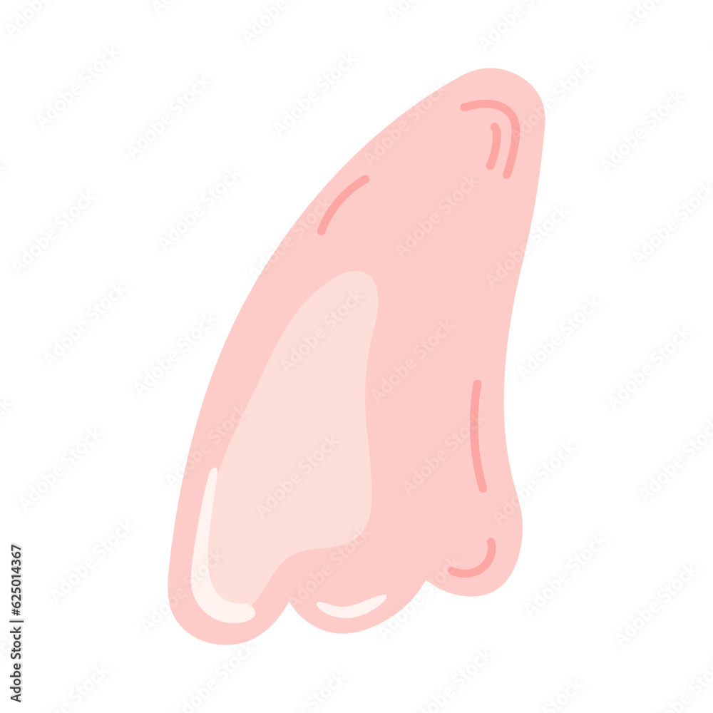 Natural pink quartz stone, gua sha scraper Natural pink quartz stone, gua sha scraper