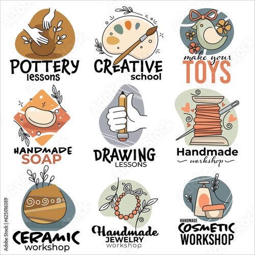 Handmade workshops, ceramic and cosmetics label