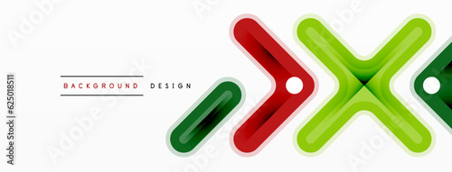 Minimal geometric background cross line. Design for wallpaper, banner, background, landing page, wall art, invitation, prints, posters