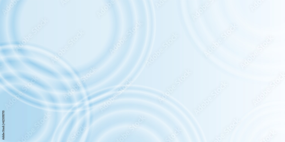 Fototapeta premium Splash water waves surface from drop isolated on transparent for cosmetic moisturizer background. vector circle ripple water. vector design.