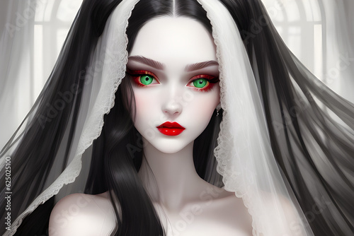 bride of grim reaper. Generative AI